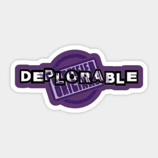 Certified Original DEPLORABLE Sticker